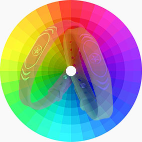 Color of Silicone Passive RFID Wristband Access Control Color of Silicone Passive RFID Wristband Access Control
