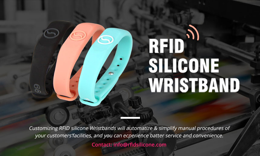 Silicone RFID Wristbands For Events Silicone RFID Wristbands For Events
