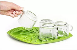 Green silicone tea tray Green silicone tea tray
