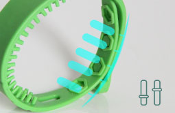 RS-AW049 Adjustable UHF RFID Rubber Wristbands RS-AW049 Adjustable UHF RFID Rubber Wristbands