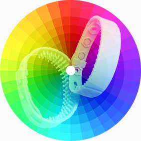 UHF RFID Rubber Wristbands RS-AW049 Color UHF RFID Rubber Wristbands RS-AW049 Color