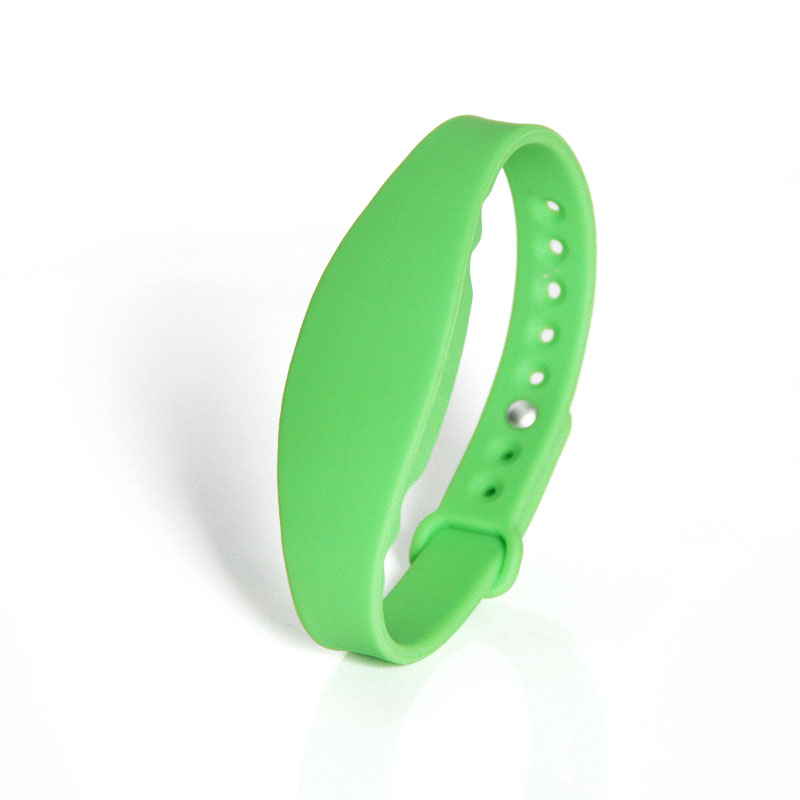 Reusable Silicone 125KHz RFID Bracelet For Swimming Pool