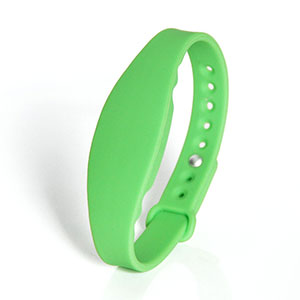 Reusable Silicone 125KHz RFID Bracelet For Swimming Pool