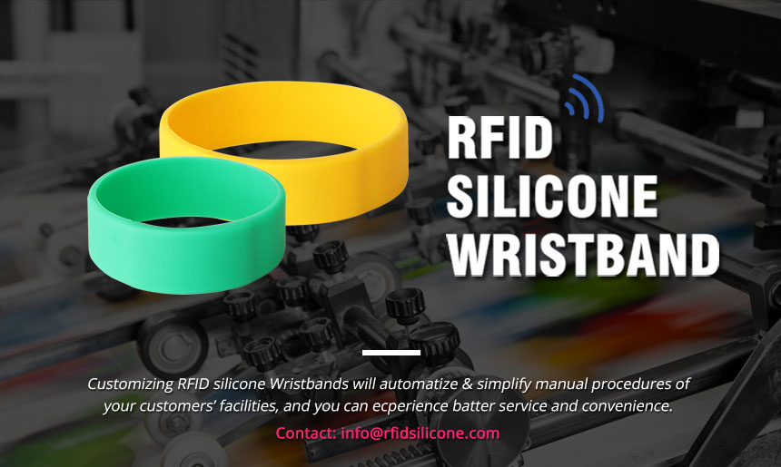 Thin & Durable Silicone RFID Bracelet For Event Thin & Durable Silicone RFID Bracelet For Event
