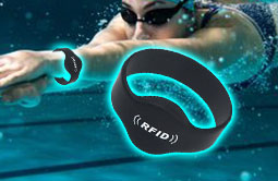 Closed silicone RFID wristbands waterproof RS-CW002 Closed silicone RFID wristbands waterproof RS-CW002