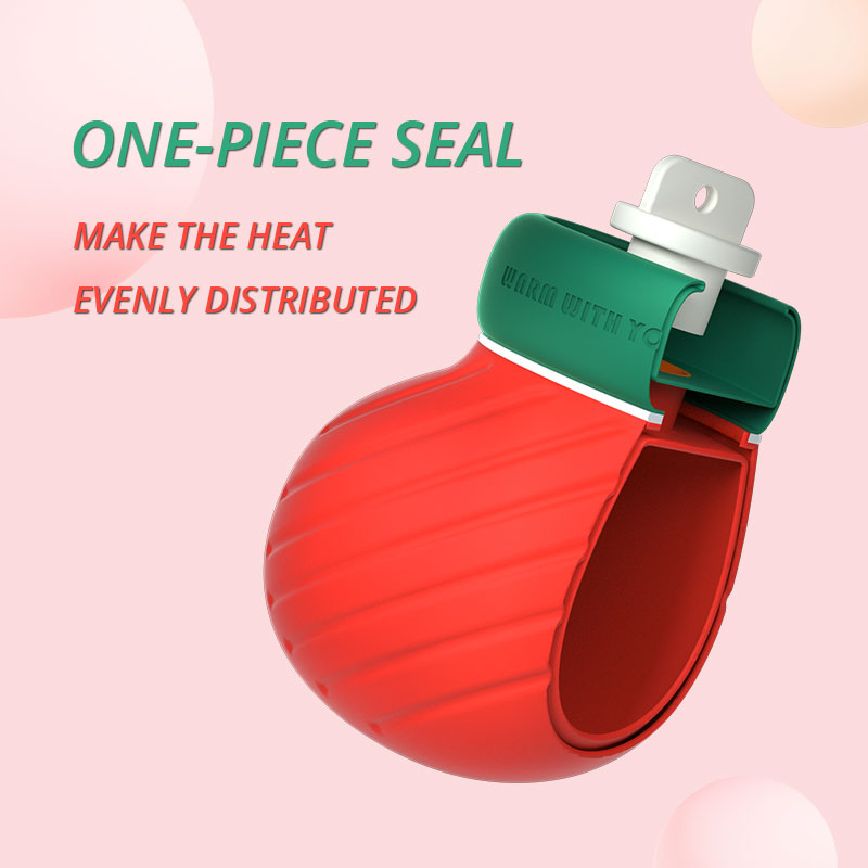 Safety Silicone Hot Water Bag Microwave Heating Water Bottle&lrm;