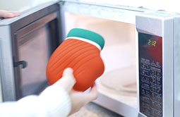 Silicone thermos can be heated by microwave oven Silicone thermos can be heated by microwave oven