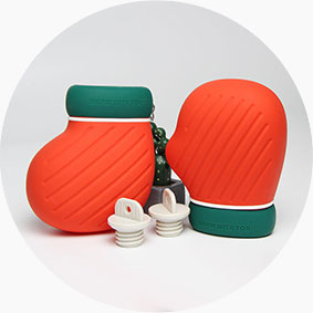silicone hot water bag silicone hot water bag