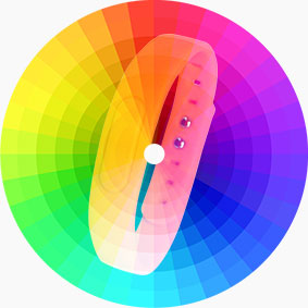Orange Silicone Bracelets UHF Wristband Tag Color tip Orange Silicone Bracelets UHF Wristband Tag Color tip