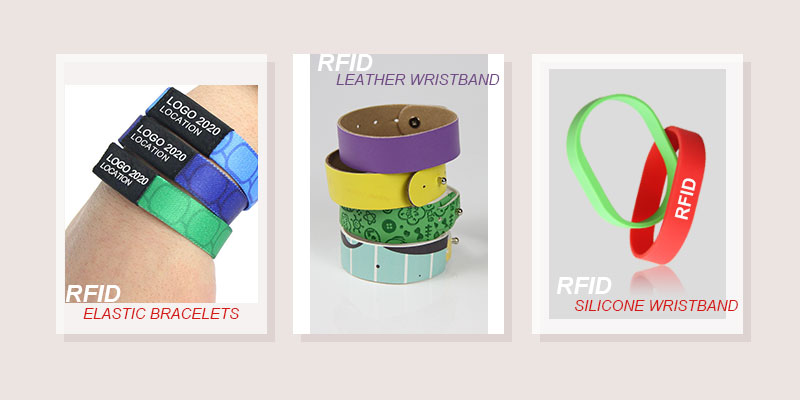 New style RFID wristband tag for events New style RFID wristband tag for events