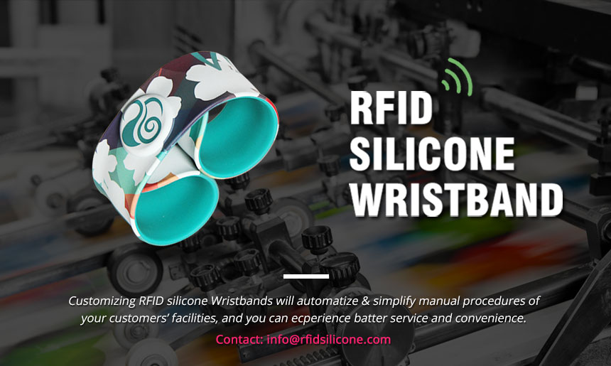 Printable Silicone Slap Snap Bracelets LF 125khz RFID Wristband Printable Silicone Slap Snap Bracelets LF 125khz RFID Wristband
