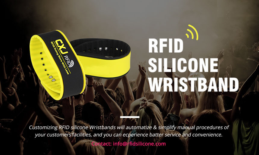 Waterproof RFID Silicone Wristband RS-AW011 Waterproof RFID Silicone Wristband RS-AW011