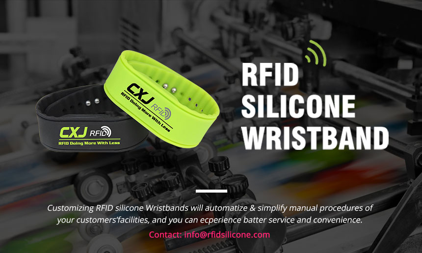 Custom Silicone Long Range RFID Bracelet RS-AW017 Custom Silicone Long Range RFID Bracelet RS-AW017