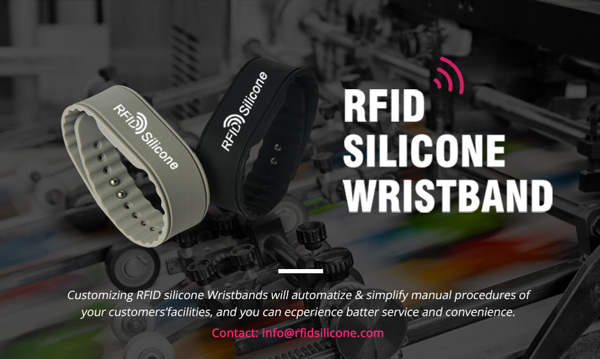 Wholesale Hotel GYM Silicone Bracelet RFID Tag RS-AW018