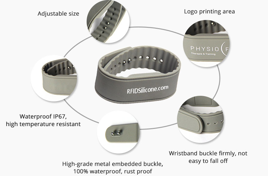 Silicone NFC band For Key Tag RS-AW019 Details Silicone NFC band For Key Tag RS-AW019 Details