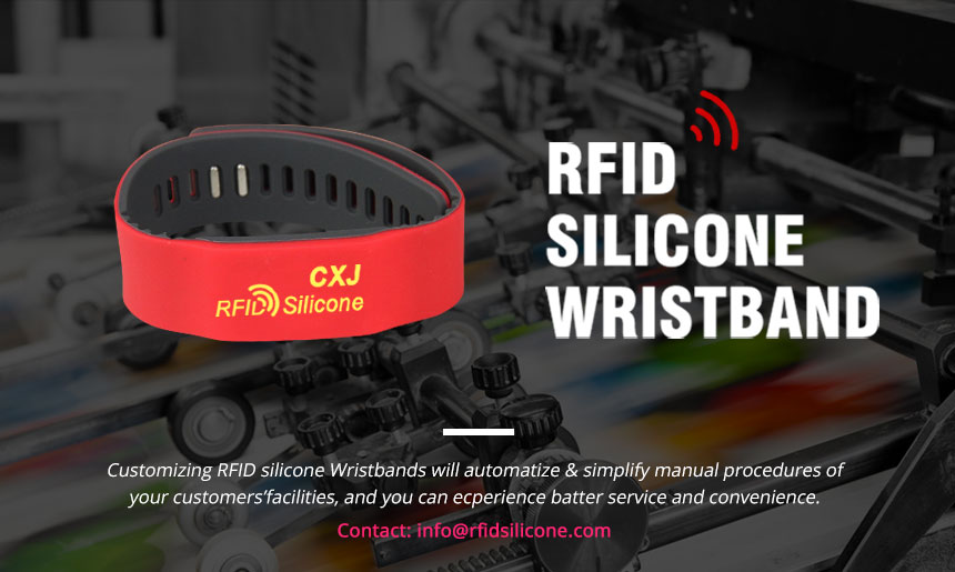 RS-AW022 UHF HF LF Silicone RFID Bracelets For Events RS-AW022 UHF HF LF Silicone RFID Bracelets For Events