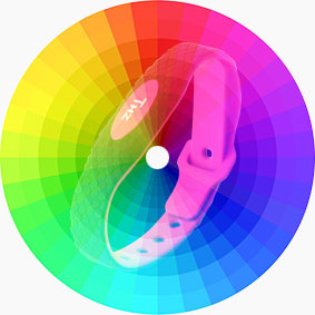 Colorful RS-AW032 Silicone RFID Wristband Colorful RS-AW032 Silicone RFID Wristband