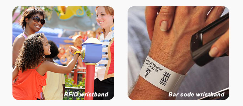 RFID Wristband vs Barcode Wristband RFID Wristband vs Barcode Wristband