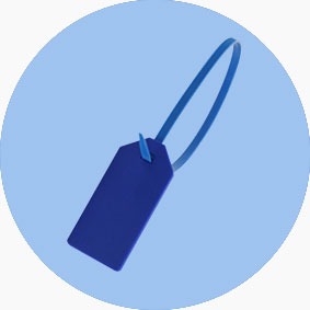 UHF ABS Tamper Tags Zip Ties one time use UHF ABS Tamper Tags Zip Ties one time use