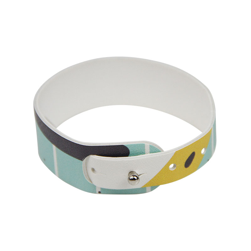 Customized MIFARE Classic&reg; 1K PU Leather Printed Wristbands