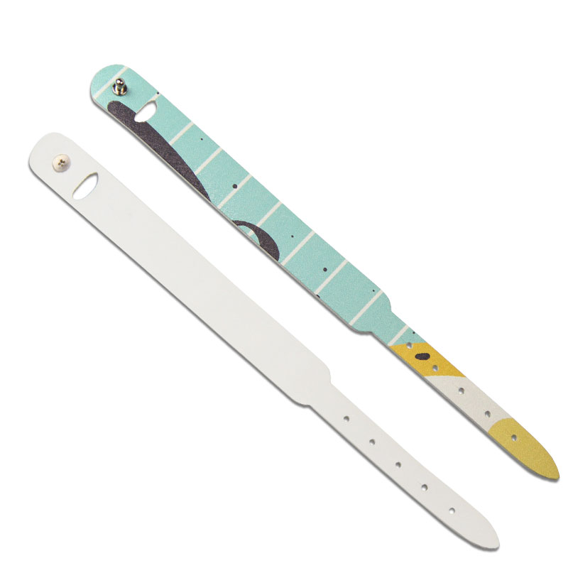 Customized MIFARE Classic&reg; 1K PU Leather Printed Wristbands