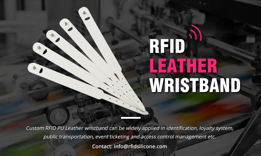 Wholesale Waterproof Pure color NFC Leather Bracelet at RFIDSilicone.com Wholesale Waterproof Pure color NFC Leather Bracelet at RFIDSilicone.com