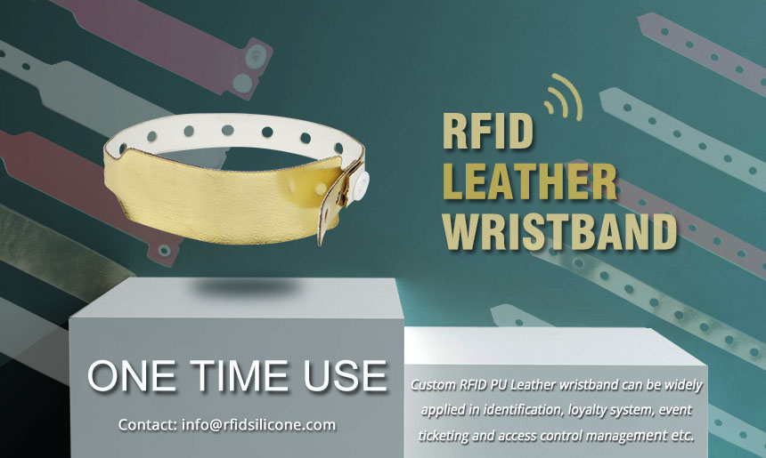 Wholesale Disposable RFID Leather Wristbands for sale Wholesale Disposable RFID Leather Wristbands for sale