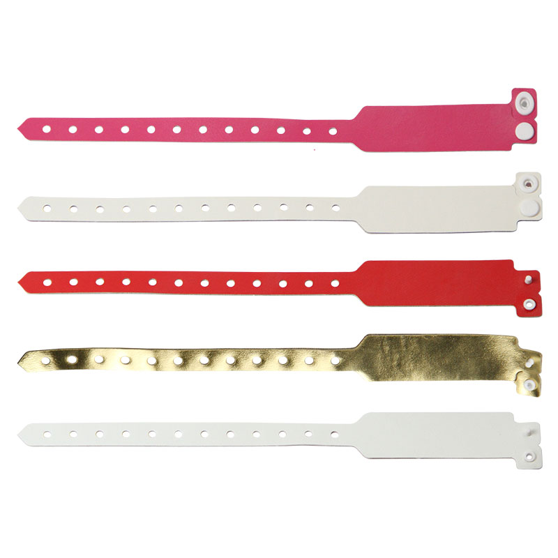 Disposable MIFARE Ultralight&reg; RFID PU Leather Wristbands