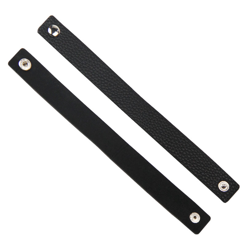 Durable ISO 15693 ICODE&reg; SLIX RFID NFC Leather Wrap Bracelet
