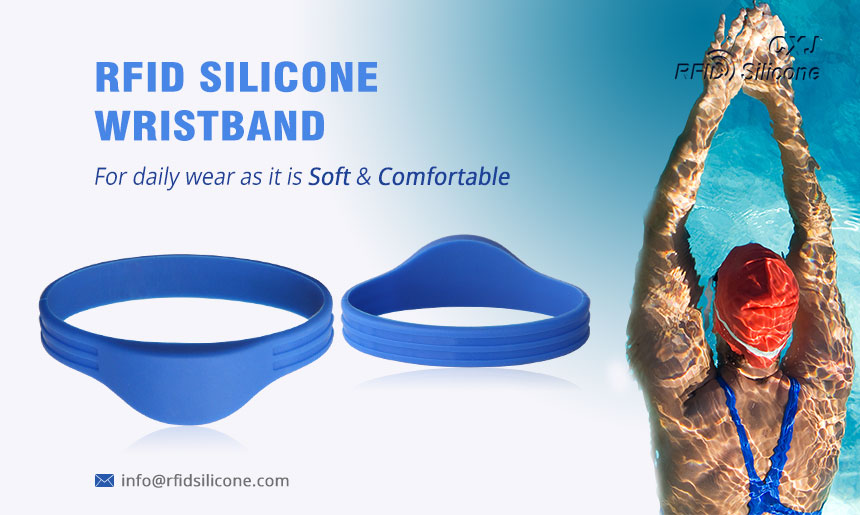 Custom Popular Waterproof IP68 RS-CW007 Silicone RFID NFC Wristband Custom Popular Waterproof IP68 RS-CW007 Silicone RFID NFC Wristband