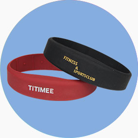 Gold Silver Laser Color In Silicone Gym RFID NFC Wristbands Gold Silver Laser Color In Silicone Gym RFID NFC Wristbands