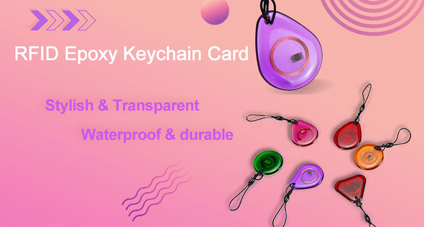 Custom RFID epoxy key chains card supplier Custom RFID epoxy key chains card supplier