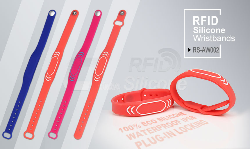 Plug-in locking HF RFID Bracelet RS-AW002 Plug-in locking HF RFID Bracelet RS-AW002