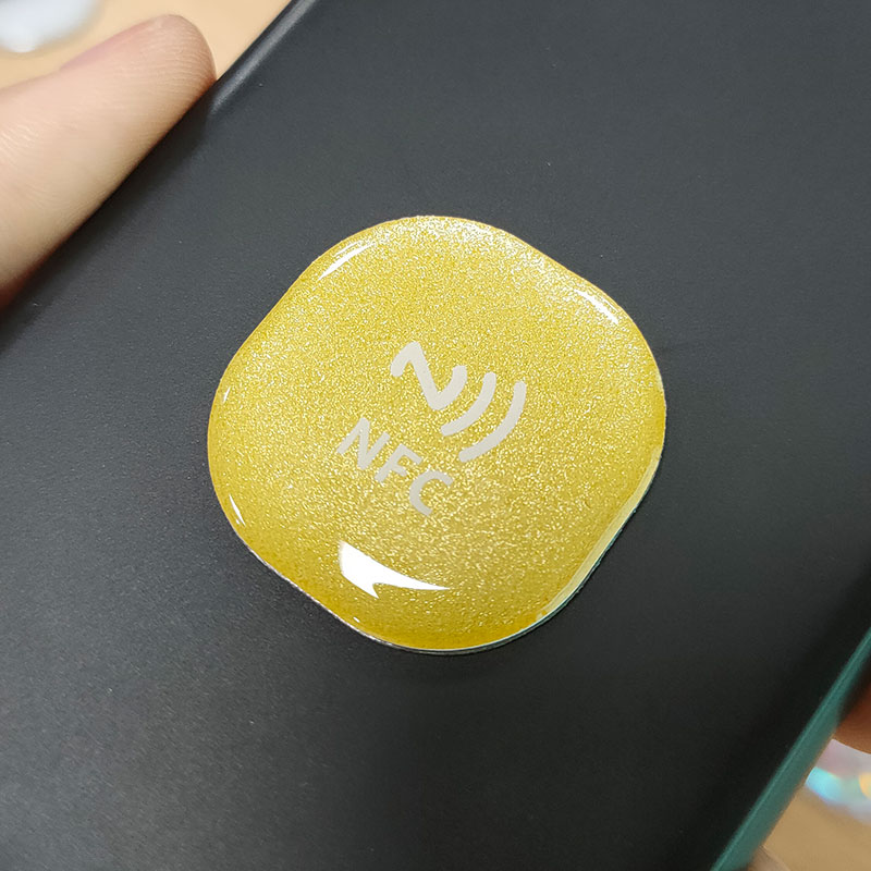 Order Waterproof NFC Tags Social Media RFID Epoxy Tag | RS-NET001