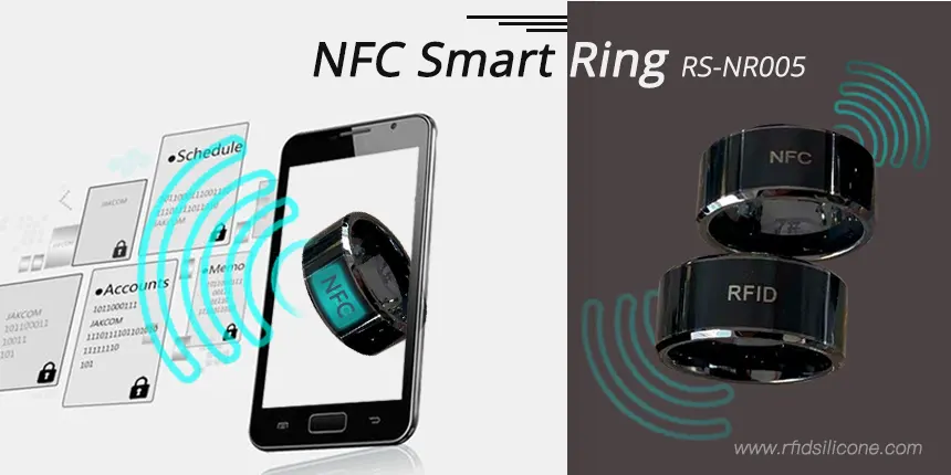 Multifunctional NFC Smart Ring Dual frequency RFID Rings Multifunctional NFC Smart Ring Dual frequency RFID Rings