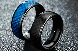 Ceramic Carbon Fiber NFC Ring Ceramic Carbon Fiber NFC Ring