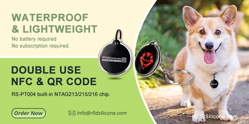 Wholesale Smart Epoxy NFC Dog Tag RS-PT004 QR Code & NFC Tags Wholesale Smart Epoxy NFC Dog Tag RS-PT004 QR Code & NFC Tags