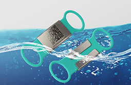 Waterproof  Metal QR Code Dog Tag RS-PT005