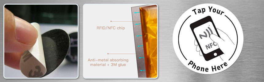 CXJ (RFIDSilicone) Anti-metal NFC tags CXJ (RFIDSilicone) Anti-metal NFC tags