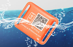 Waterproof QR Code Pet Tag Epoxy NFC Hard Tags RS-PT015 Waterproof QR Code Pet Tag Epoxy NFC Hard Tags RS-PT015