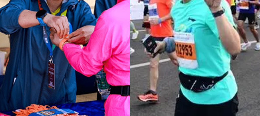 RFID event wristbands and RFID number bibs as RFID tags RFID event wristbands and RFID number bibs as RFID tags