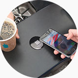 Tap the NFC Menu tag to complete the payment quickly Tap the NFC Menu tag to complete the payment quickly