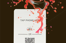 100% waterproof and oil-resistant NFC menu 100% waterproof and oil-resistant NFC menu