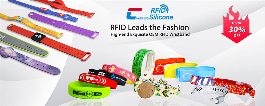 Hot Sale Custom RFIDSIlicone Wristbands Hot Sale Custom RFIDSIlicone Wristbands