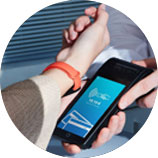 NFC Bracelet for Cashless Payment NFC Bracelet for Cashless Payment