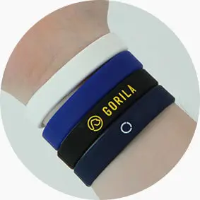 Custom NFC wristbands at RFIDSilicone.com Custom NFC wristbands at RFIDSilicone.com