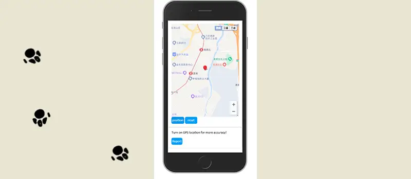 Share your pet's address to the cloud Share your pet's address to the cloud