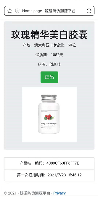 Web page anti-counterfeiting Web page anti-counterfeiting