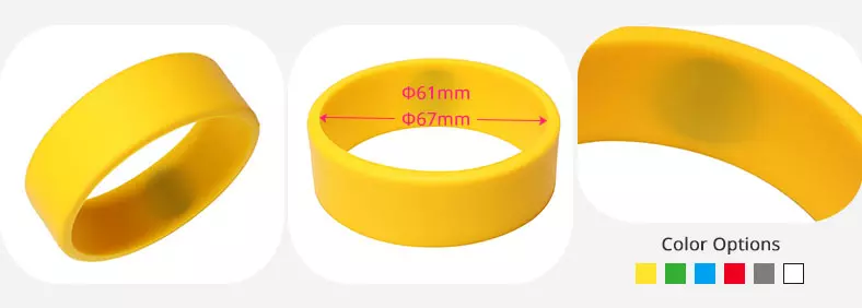 Durable 125KHz Hotel RFID Key Bracelet RS-CW008 Size Durable 125KHz Hotel RFID Key Bracelet RS-CW008 Size