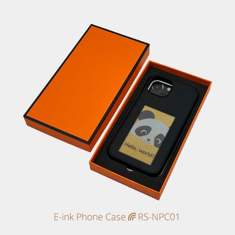 Four-color E-ink Case Screen Display NFC iPhone 15/14/13 Case